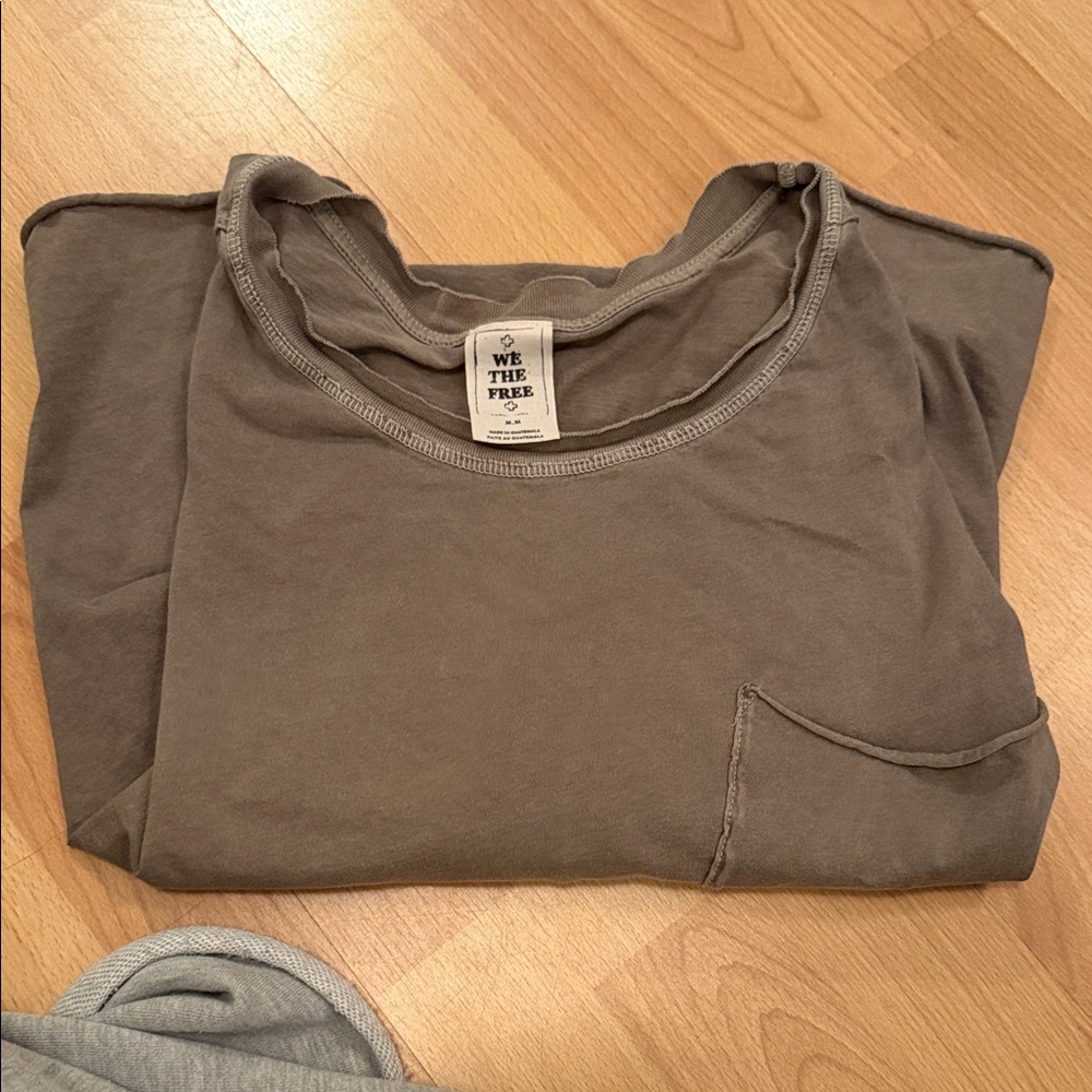 We The Free Olive Short Sleeve Tee